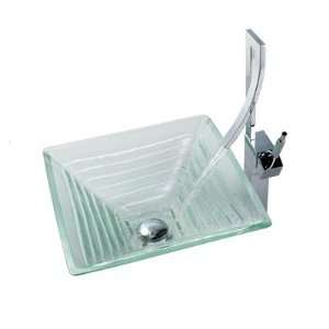   Alexandrite Glass Vessel Sink and Millennium Faucet