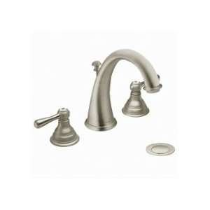   Handle Bathroom Sink Faucet W/ Drain Assembly T6125BN Brushed Nickel