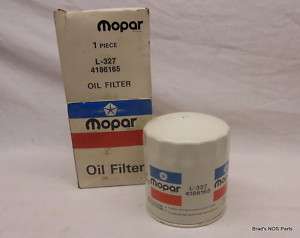 NOS MOPAR Vintage oil filter and box MEMORABILIA show  