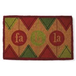  Fa La Holiday Entry Mat   36 x 72   Frontgate Patio 