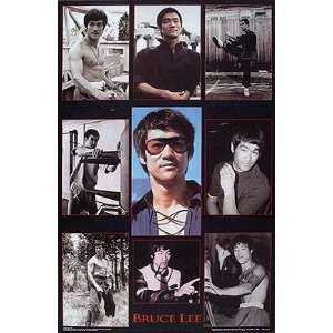  Bruce Lee Collage 2 Poster Print