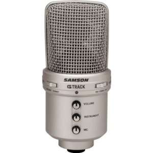  G Track USB Condenser Mic with Audio Interface Musical 