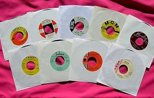 Lots of Original Rock Pop Soul 45 rpm records   F to N  