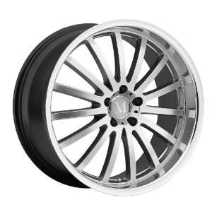 20x11 Mandrus Millenium (Hyper Silver w/ Mirror Lip) Wheels/Rims 5x112 