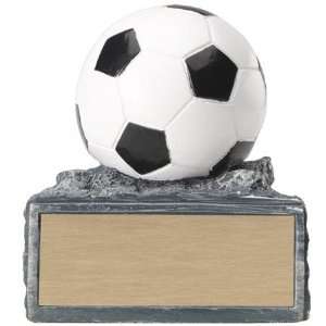  Full Color Soccer Ball on Base Award Trophy Sports 