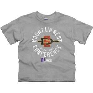  San Diego State Aztecs Youth Conference Stamp T Shirt 