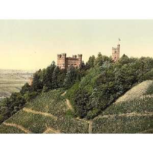 Vintage Travel Poster   Artenberg Castle Black Forest Baden Germany 24 