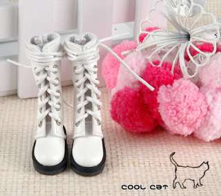 CoolCat, Blythe Pullip Shoes, Boots ( 14 04 ) White  