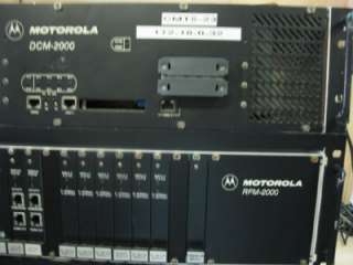 MOTOROLA Docsis 1.0 1.1 CMTS System W/RFM 2000/DCM 2000/IPM 2000 