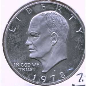  1978 S Proof Eisenhower Dollar 