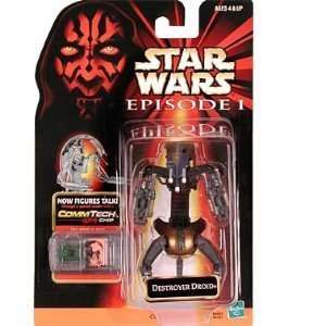   STAR WARS EPISODE 1 DESTROYER DROID WITH COMMTECH CHIPS Toys & Games