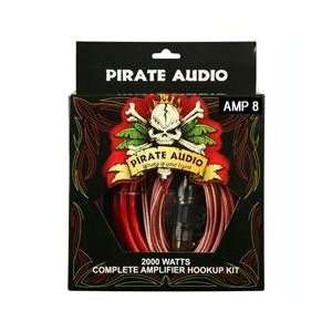  New Metra Amp8 Pirate Audio 8 Gauge Amp Install Kit High 
