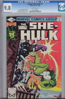 Savage She Hulk #3 CGC 9.8 1980 Marvel Comic  