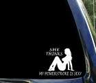 She thinks my POWERSTROKE is sexy ~ ford diesel decal