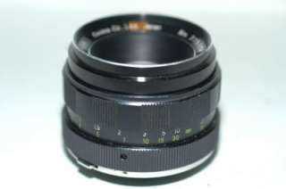 Pentax Cosina 50mm f1.8 Cosinon M42 screw mt lens for Spotmatic   Nice 