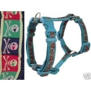   Paquette H Type Dog Harness PREPPY PIRATE MED