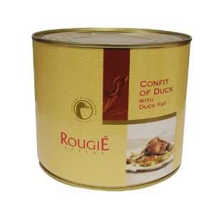 Rougie Confit of Duck Legs, 4 legs, 53oz Grocery & Gourmet Food