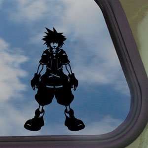  Kingdom Hearts Black Decal Sora PS2 Game Window Sticker 