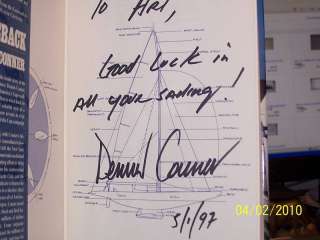 Comeback SIGNED by Dennis Conner AMERICAS CUP 9780312009007  