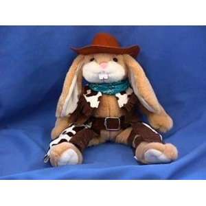  Hopalong Bunny with Western Outfit Toys & Games