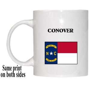  US State Flag   CONOVER, North Carolina (NC) Mug 