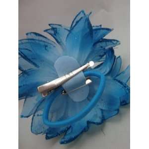   Glitter Poinsettia Flower Hair Clip PIn and Band, Limited. Beauty