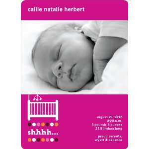  Shhh Babys Sleepin Birth Announcements Health 