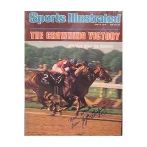 Jorge Velasquez autographed Sports Illustrated Magazine (Horse Racing 