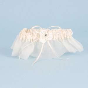  Lace Garters Unisize, Ivory