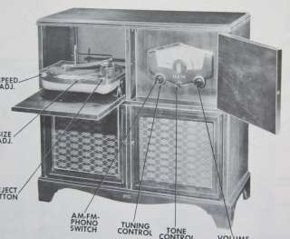 1952 ZENITH J880 radio service manual PHOTOFACT schematic J880R ch 