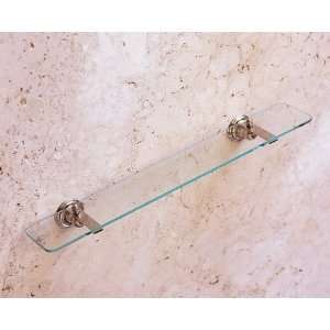   Royale Royale Collection Glass Shelf with Decorative Mounting Brackets
