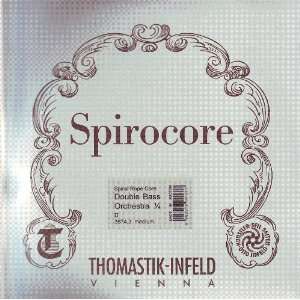 Thomastik Infeld Contrabass Spirocore D    Chrome Wound Orchestra 1/4 