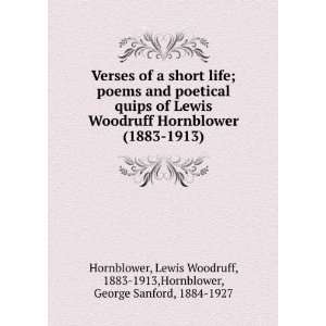  Verses of a short life  poems and poetical quips of Lewis 