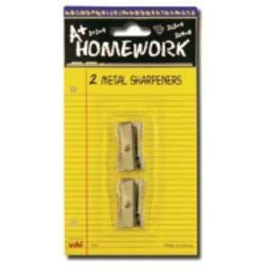  Sharpeners Metal   2 pack Case Pack 48 