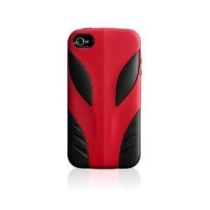  Coolous Red Alien Protective Case for Iphone 4 4s (Retail 