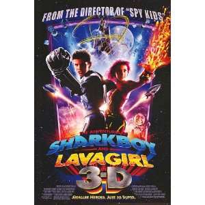  Sharkboy and Lavagirl Movie Poster Double Sided Original 