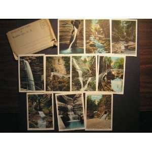   Set of 10 Miniature Postcards, Watkins Glen NY not applicable Books