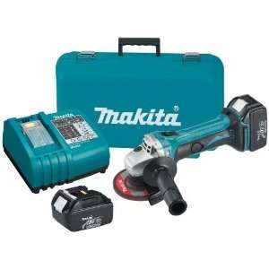 Makita BGA452 18 Volt LXT Cordless 4 1/2 Cut Off/Angle Grinder Kit 