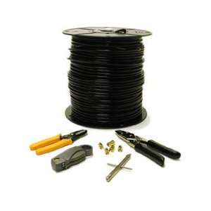  CABLES TO GO 500FT RG6 QUAD SHIELD COAXIAL CABLE 