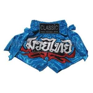  Classic Muay Thai Kickboxing shorts  CLS 010 Sports 