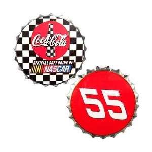   Waltrip Coca Cola #55 Driver Medallion   Michael Waltrip One Size