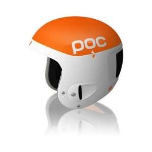  POC Skull Comp 2.0 Helmet   Orange/White Sports 