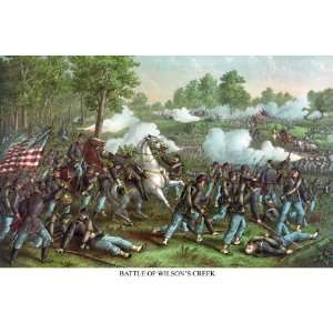  Battle of Wilsons Creek or the Battle of Oak Hills 20X30 