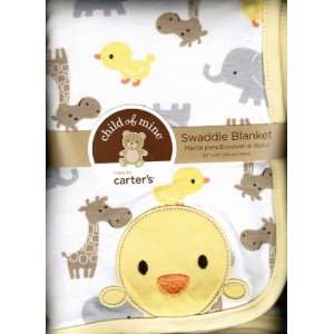  Carters Swaddle Blanket   Cute Animals Baby