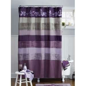 Winter Blush Shades Of Purple Shower Curtain By Collections Etc