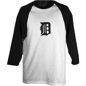  Detroit Tigers Club Appeal 3/4 Sleeve Raglan T shirt 