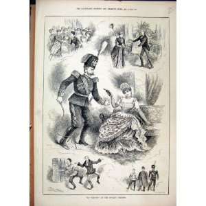    Royalty Theatre 1884 La Cosaque Scenes Gun Romance