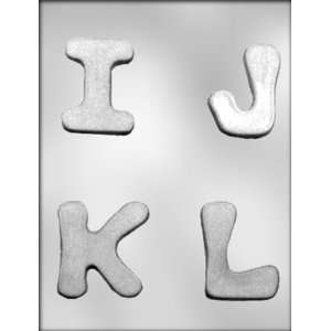  CK Products 2 3/4 Inch I J K Chocolate Mold Kitchen 