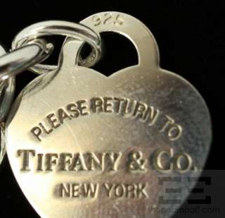 Tiffany & Co. Sterling Silver Return to Tiffany Heart Tag Bracelet 
