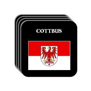  Brandenburg   COTTBUS Set of 4 Mini Mousepad Coasters 
